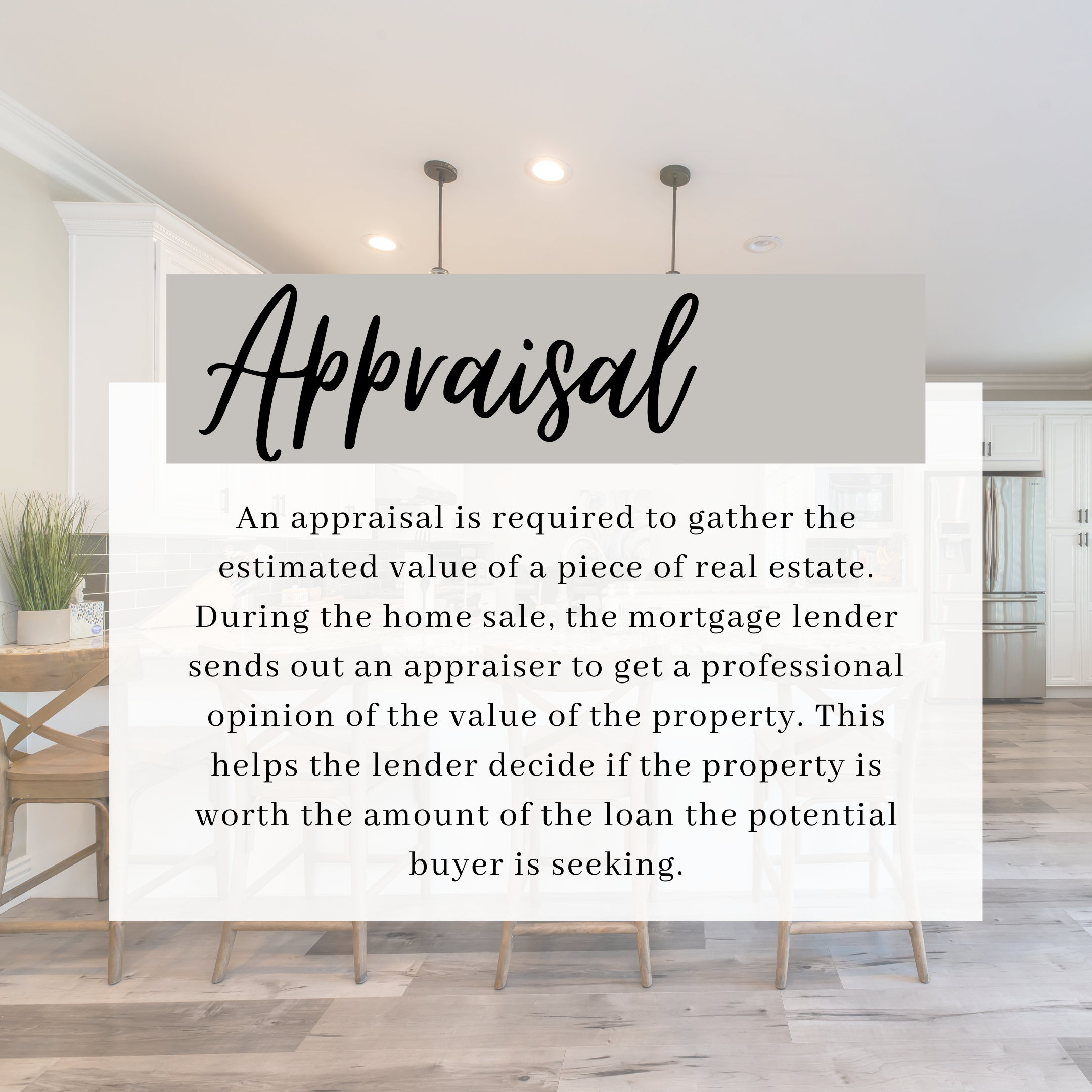 Real Estate Term – Appraisal