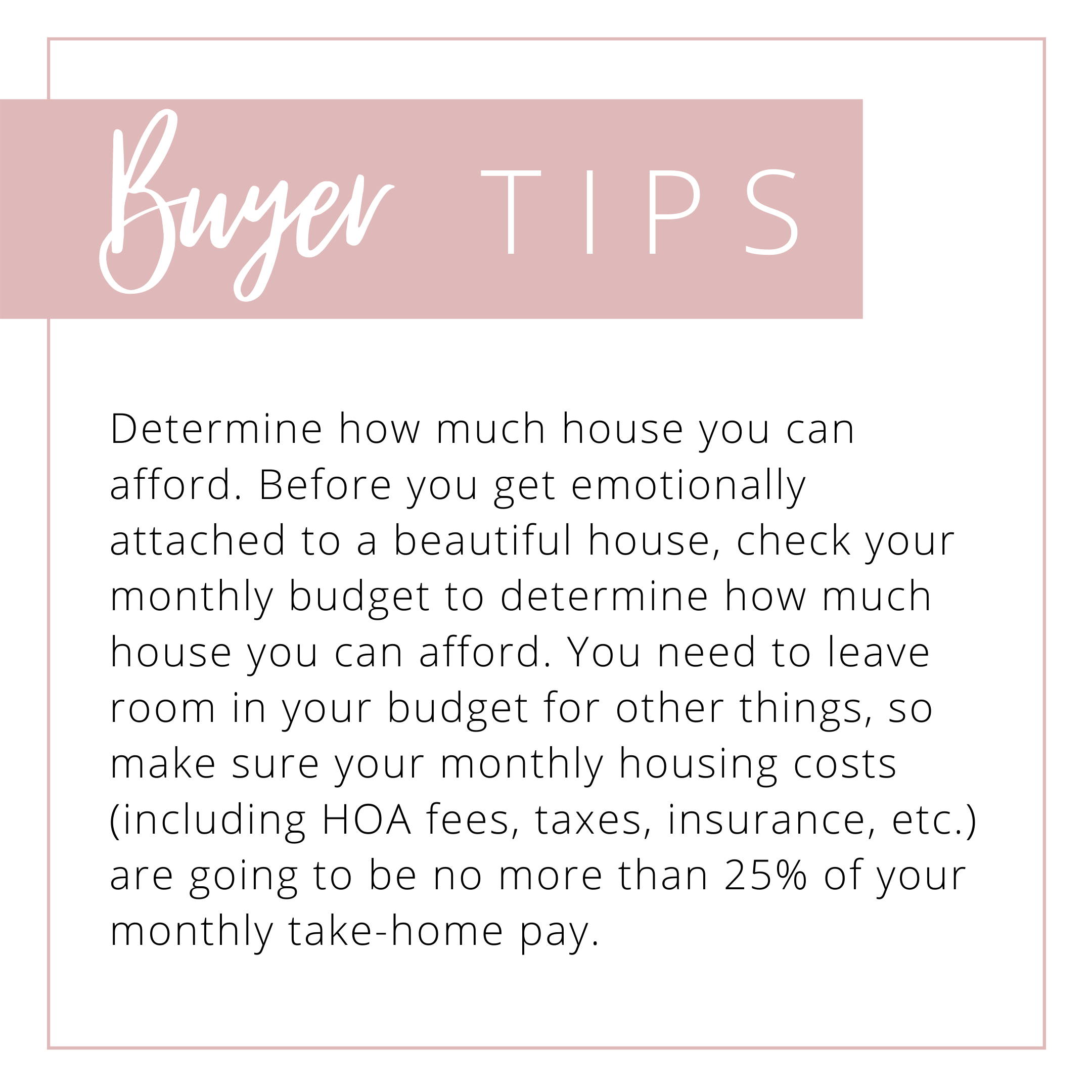 Real Estate – Buyer