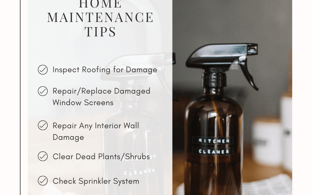 April Home Maintenace Tip