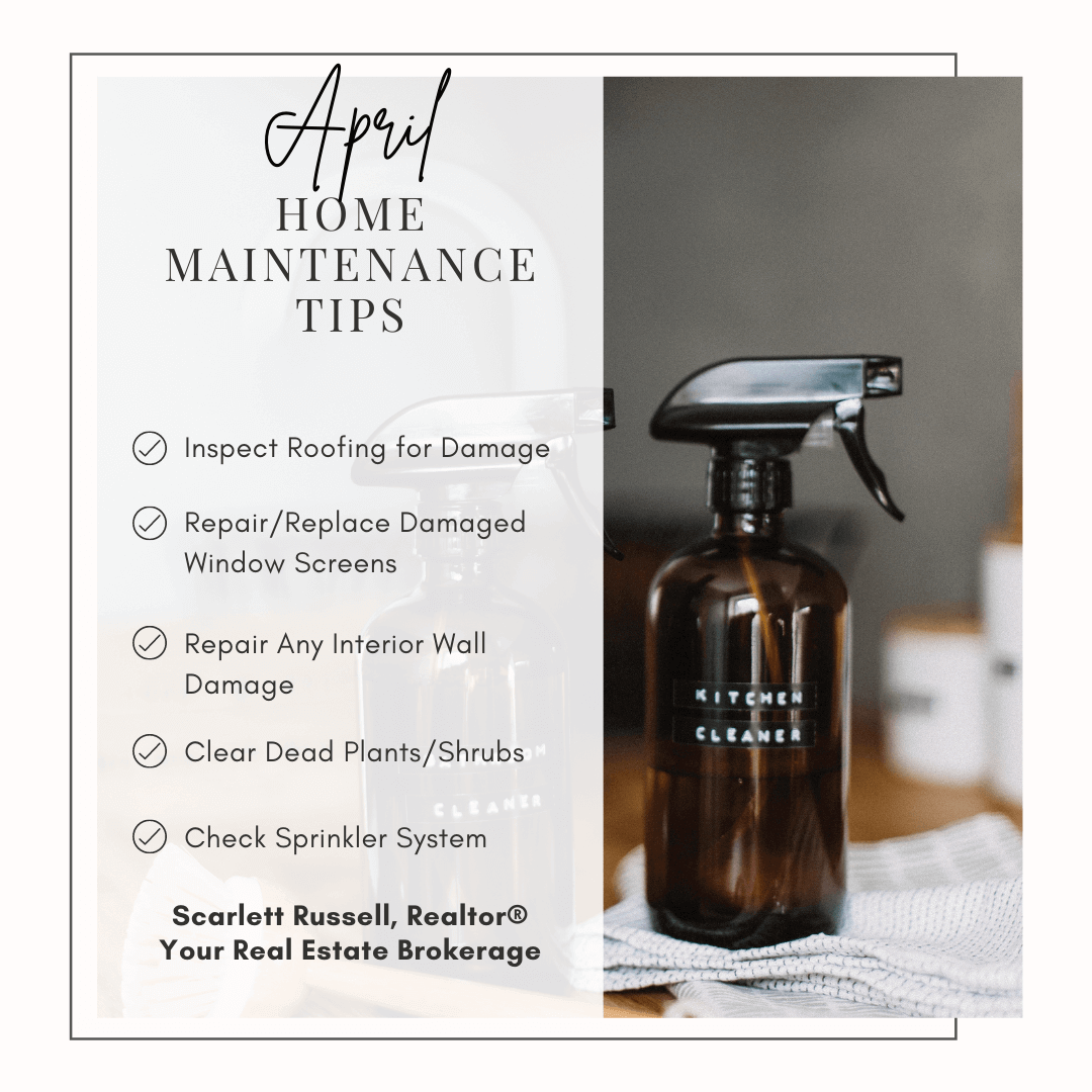April Home Maintenace Tip