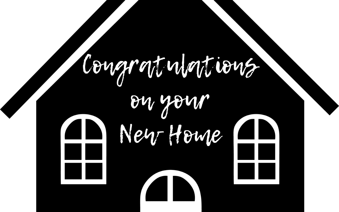 congrats new home