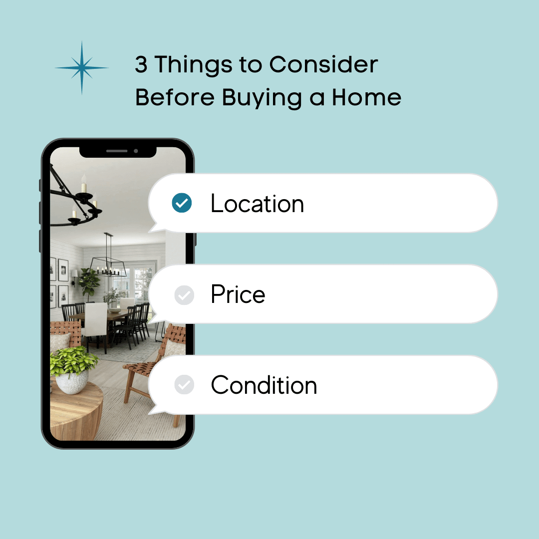Dec 18th 3 Things to Consider Before Buying a Home 1