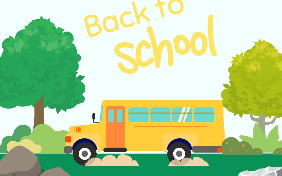 September 8th – Back to school