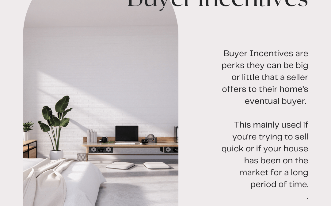 September 24th – What are buyer incentives?
