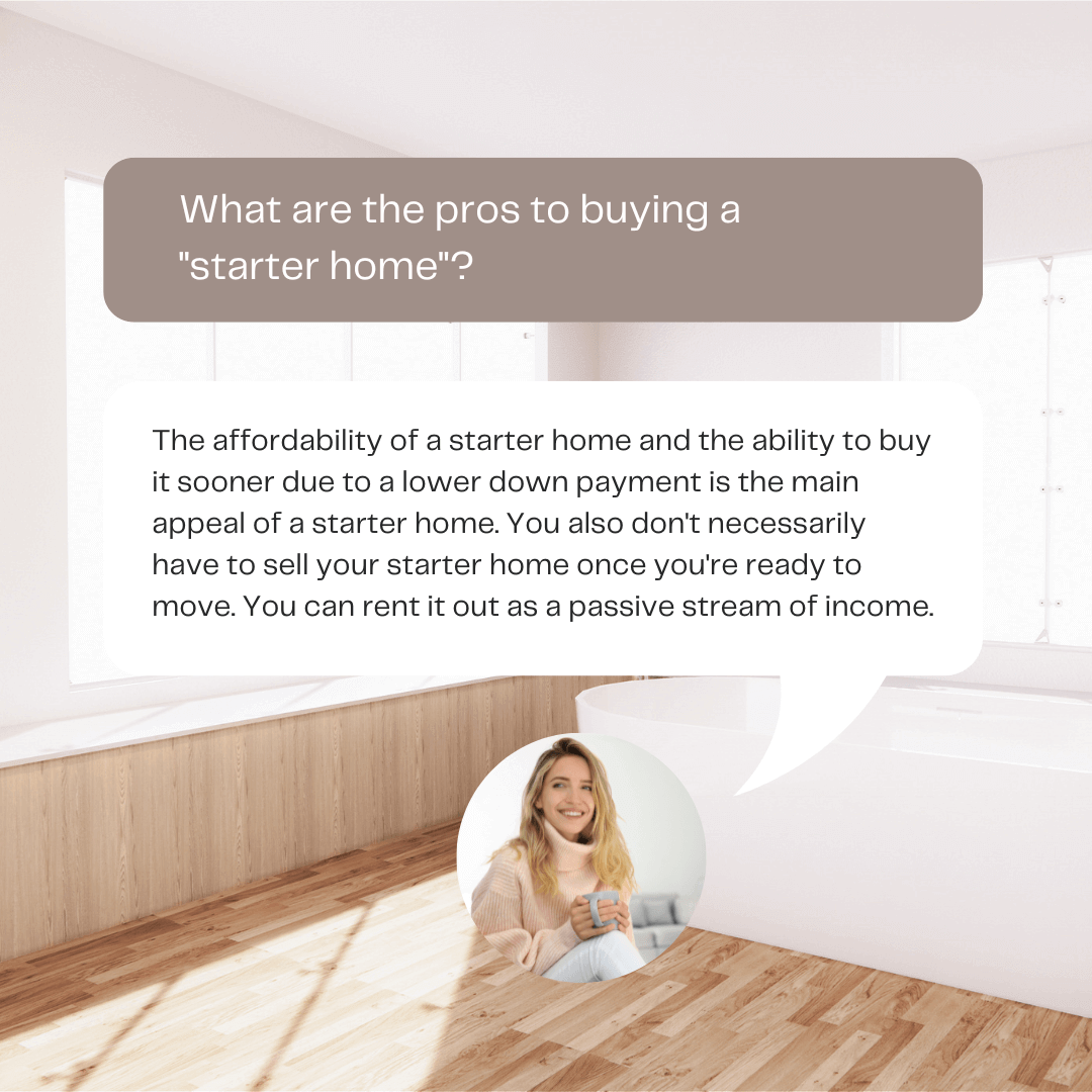 September 15th – Pro’s of buying a “starter home”