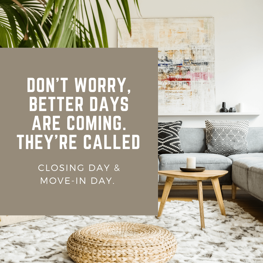 September 26th – Better Days are Coming