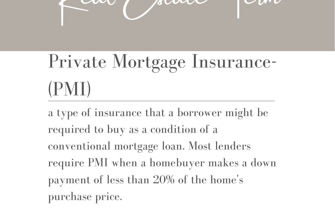 September 29th – Real Estate Term