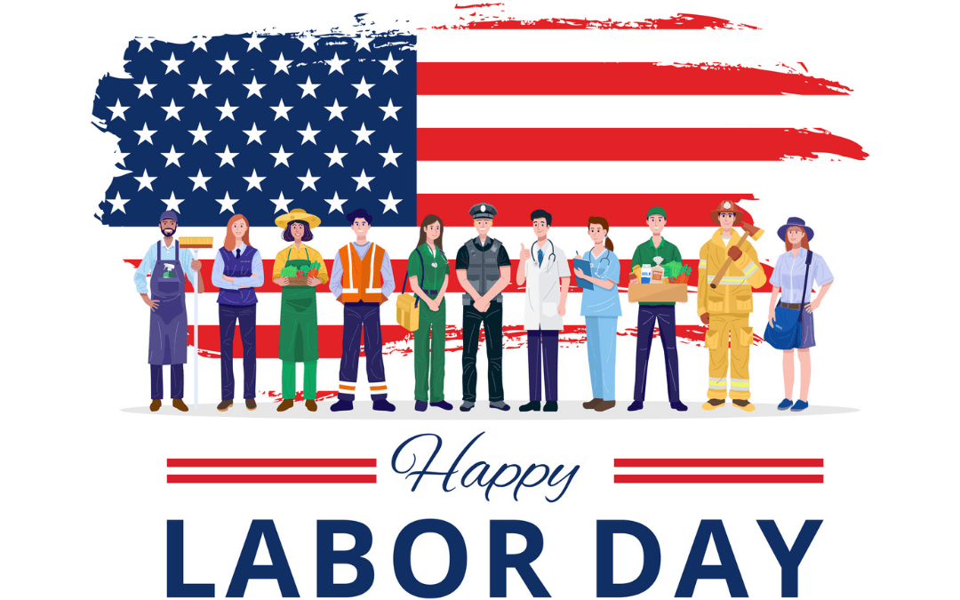 September 5th  – LABOR DAY
