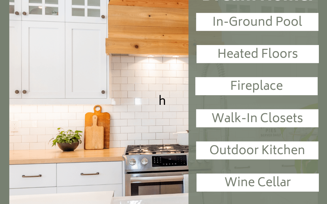 September 25th – Pick 3 for your dream home