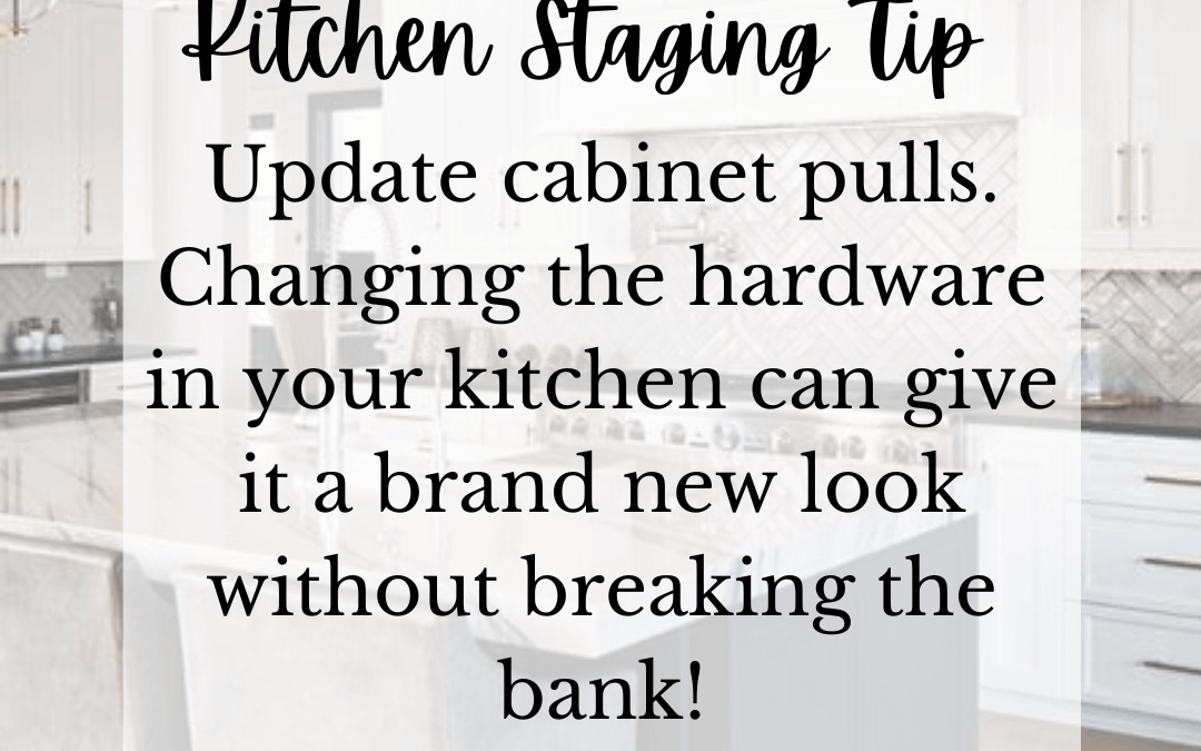 Nov. 19th – Kitchen Staging Tip
