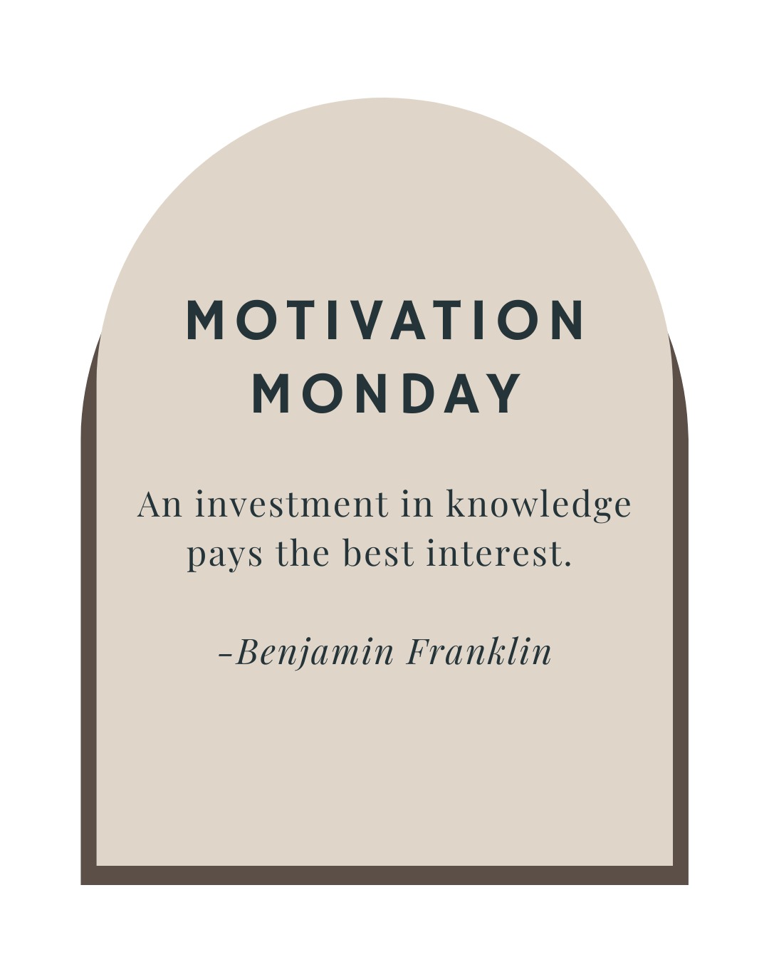 Nov. 28th – Motivation Monday