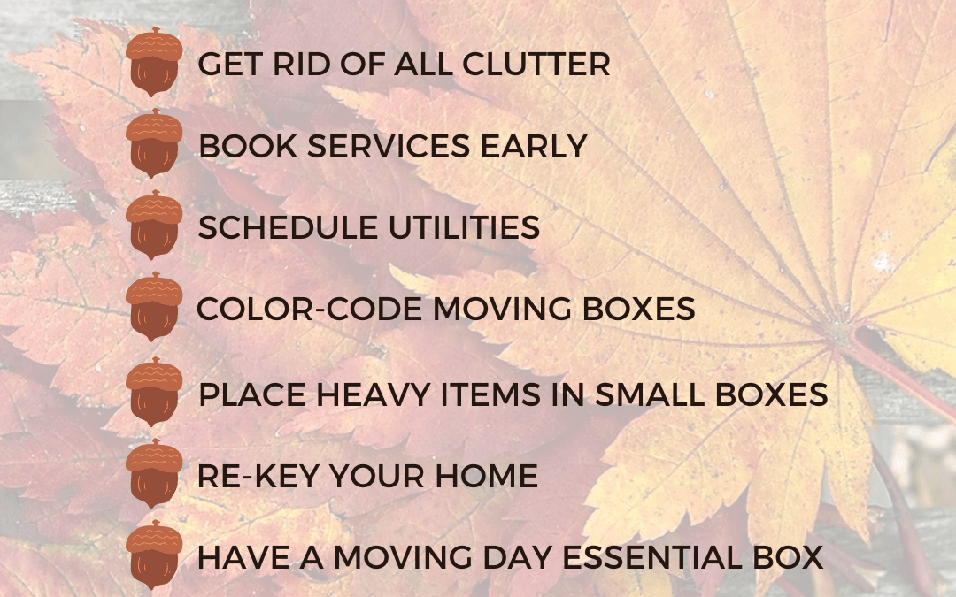 Nov. 5th – Moving Tips