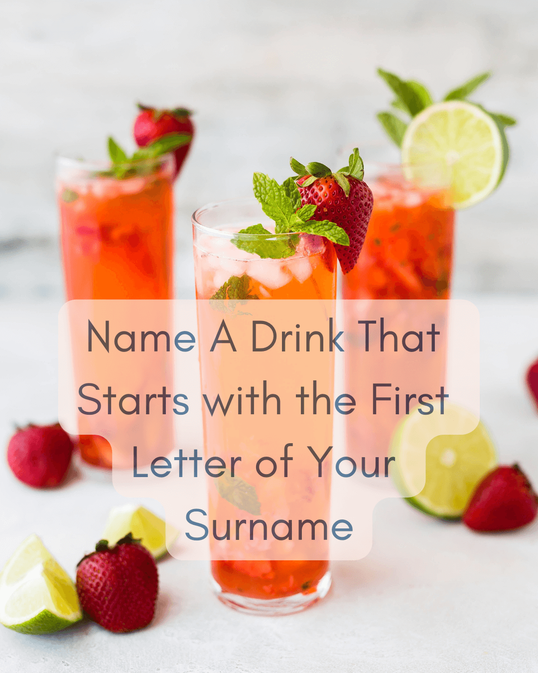 Oct. 14th – Name that drink