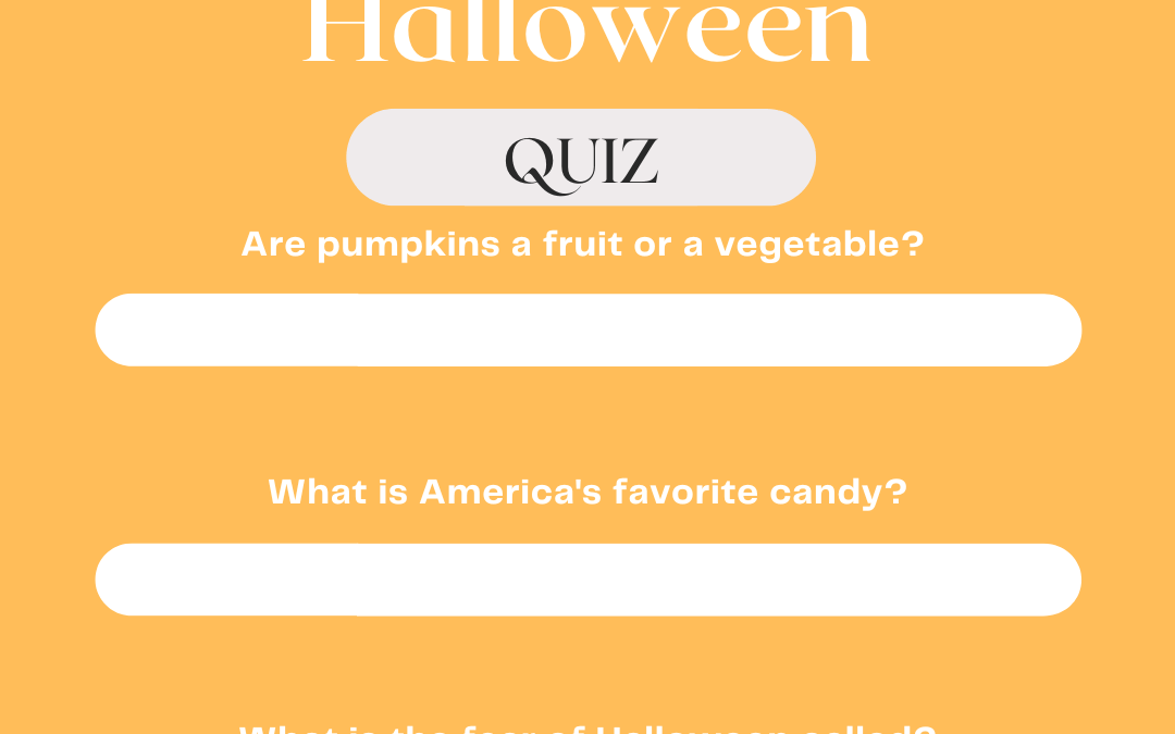 Oct. 27th – Halloween Quiz