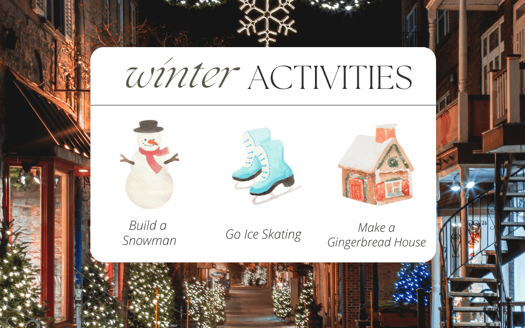 Dec. 10th – Winter activities