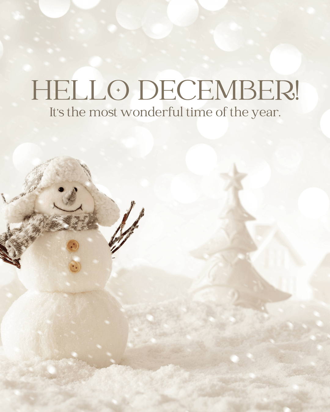 Dec. 1st Hello december