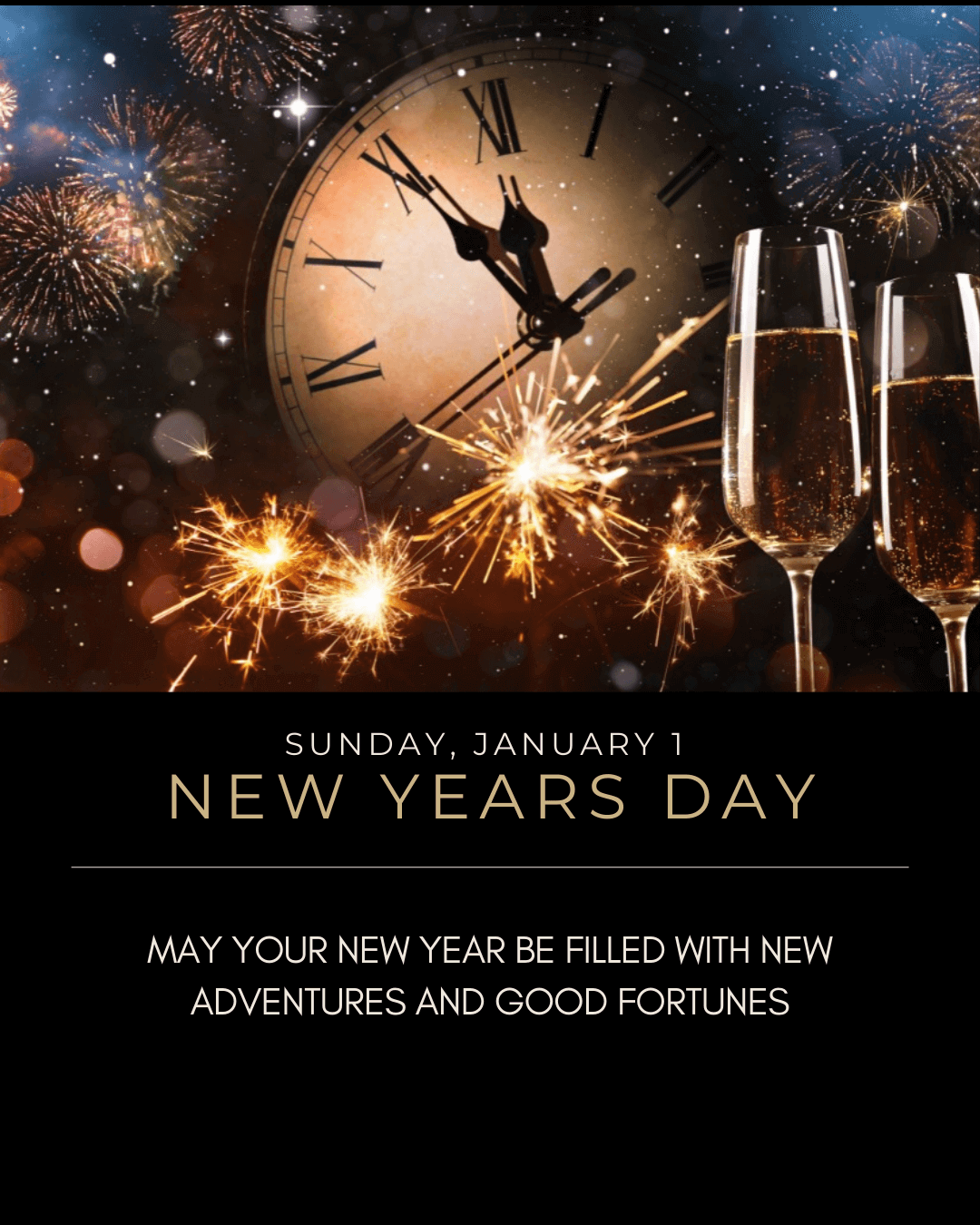 Jan. 1st Happy New Year