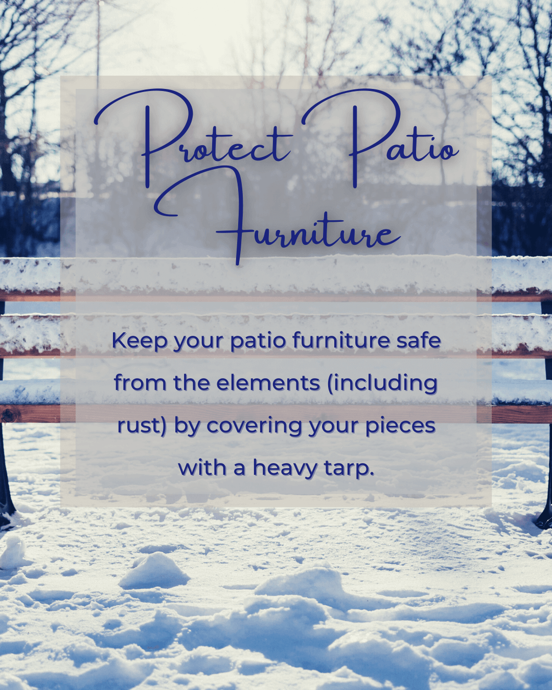 Dec. 20th Homeowner Tip