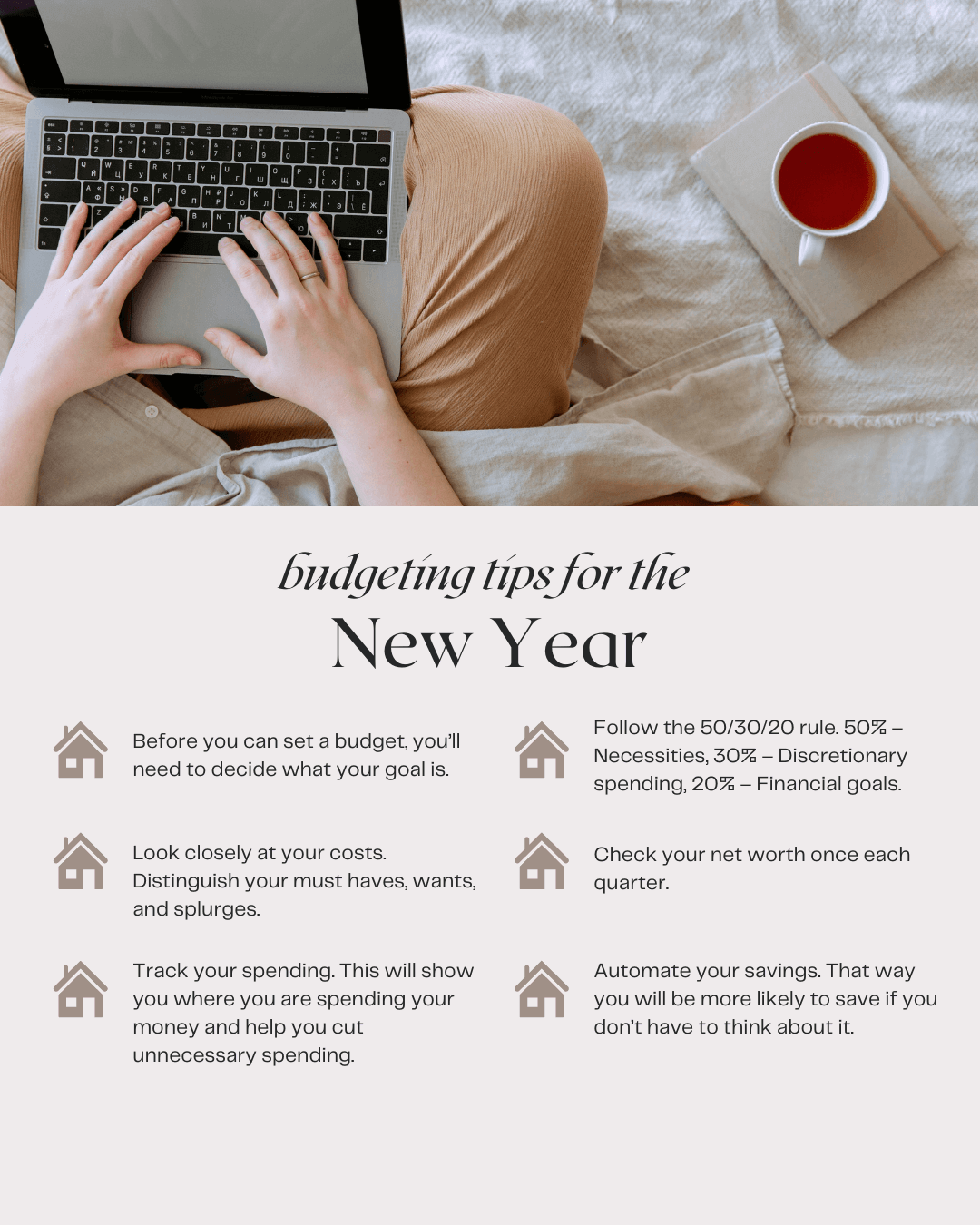 Jan. 14th – Budgeting tips for the new year