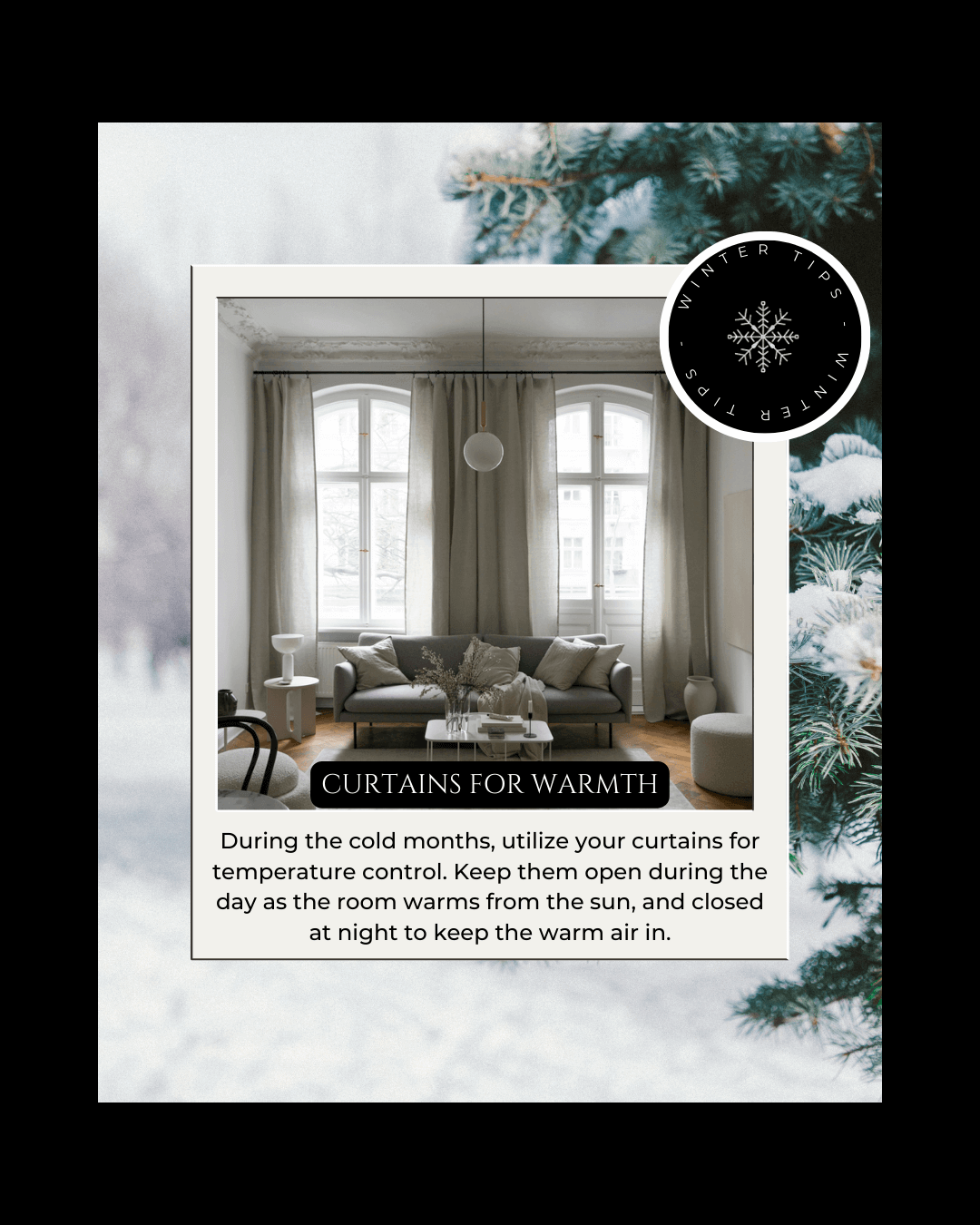 Jan. 8th Winter Tips