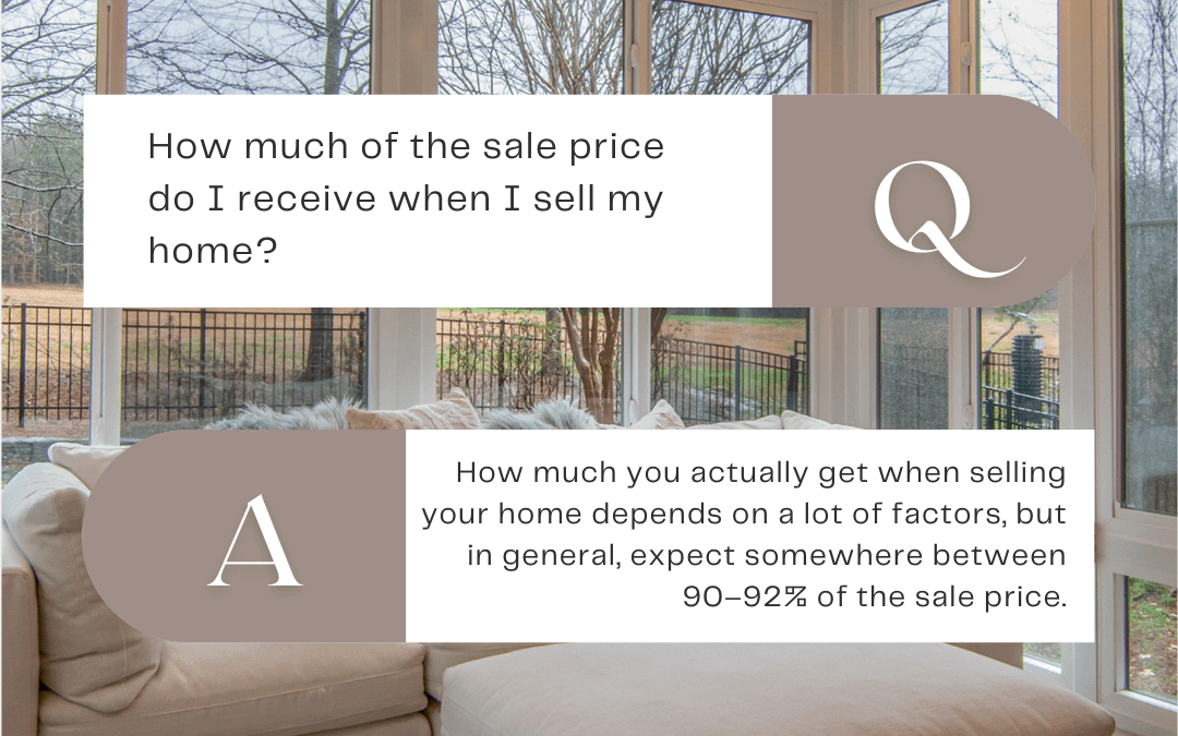 Jan.9th – What’s the Percentage of the sales price the seller receives?