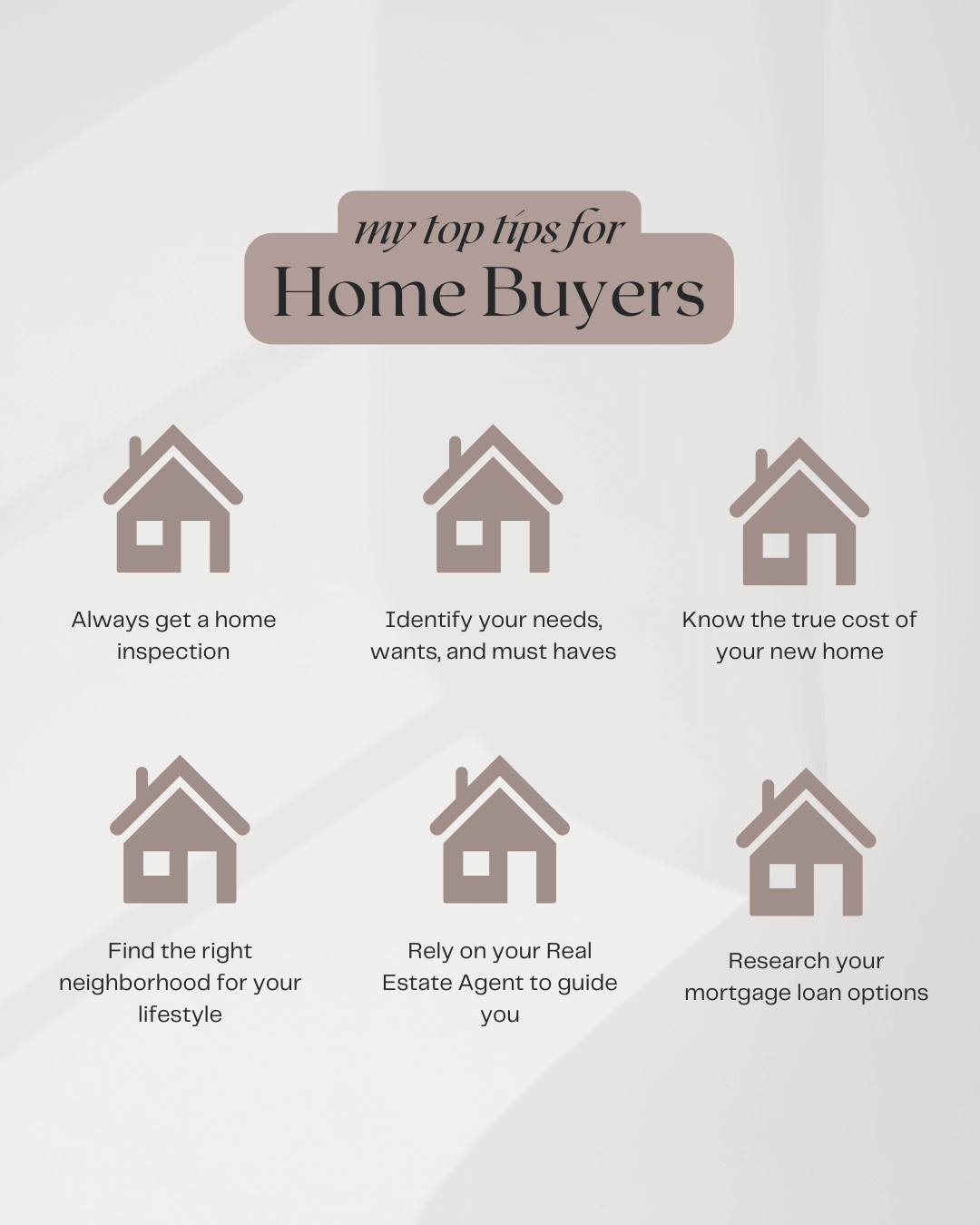 Jan. 16th -Top Tips for Home Buyers