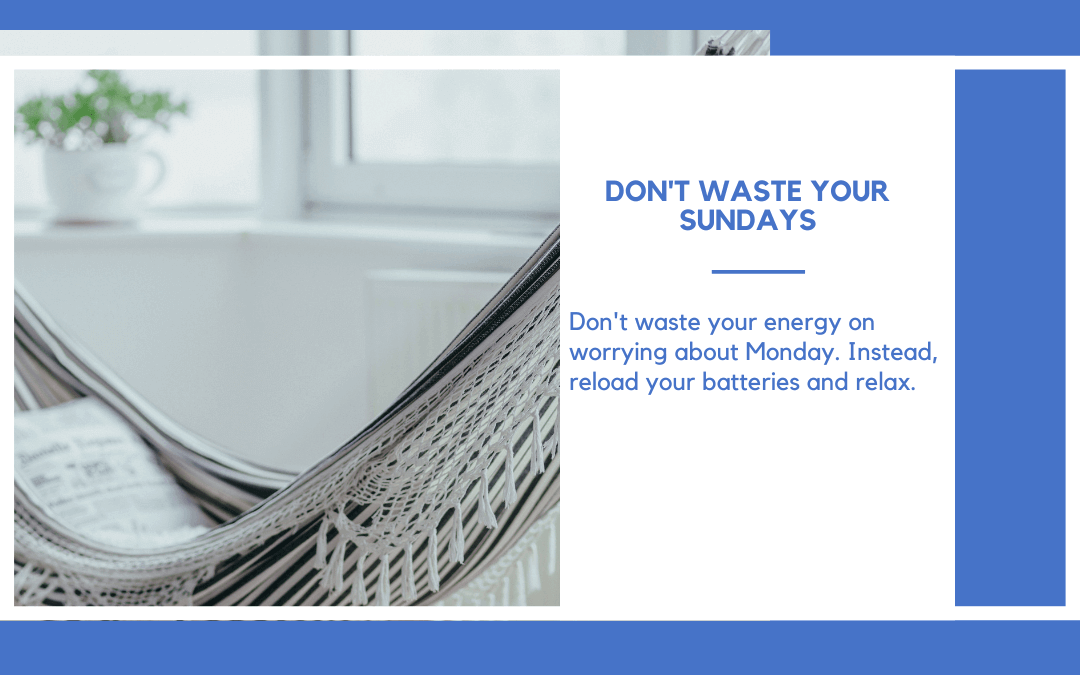 Feb. 5th Don’t waste your Sundays