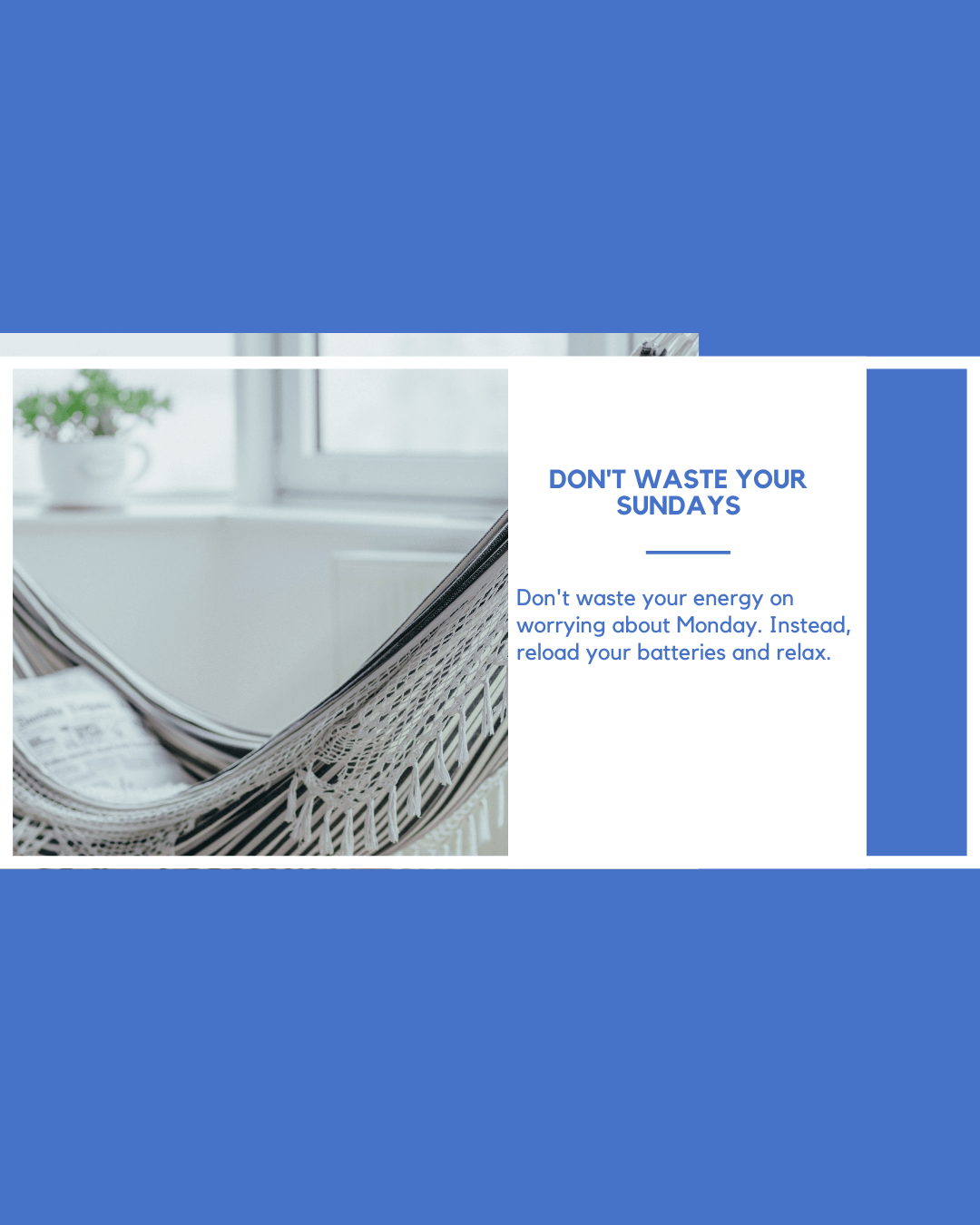 Feb. 5th Don’t waste your Sundays