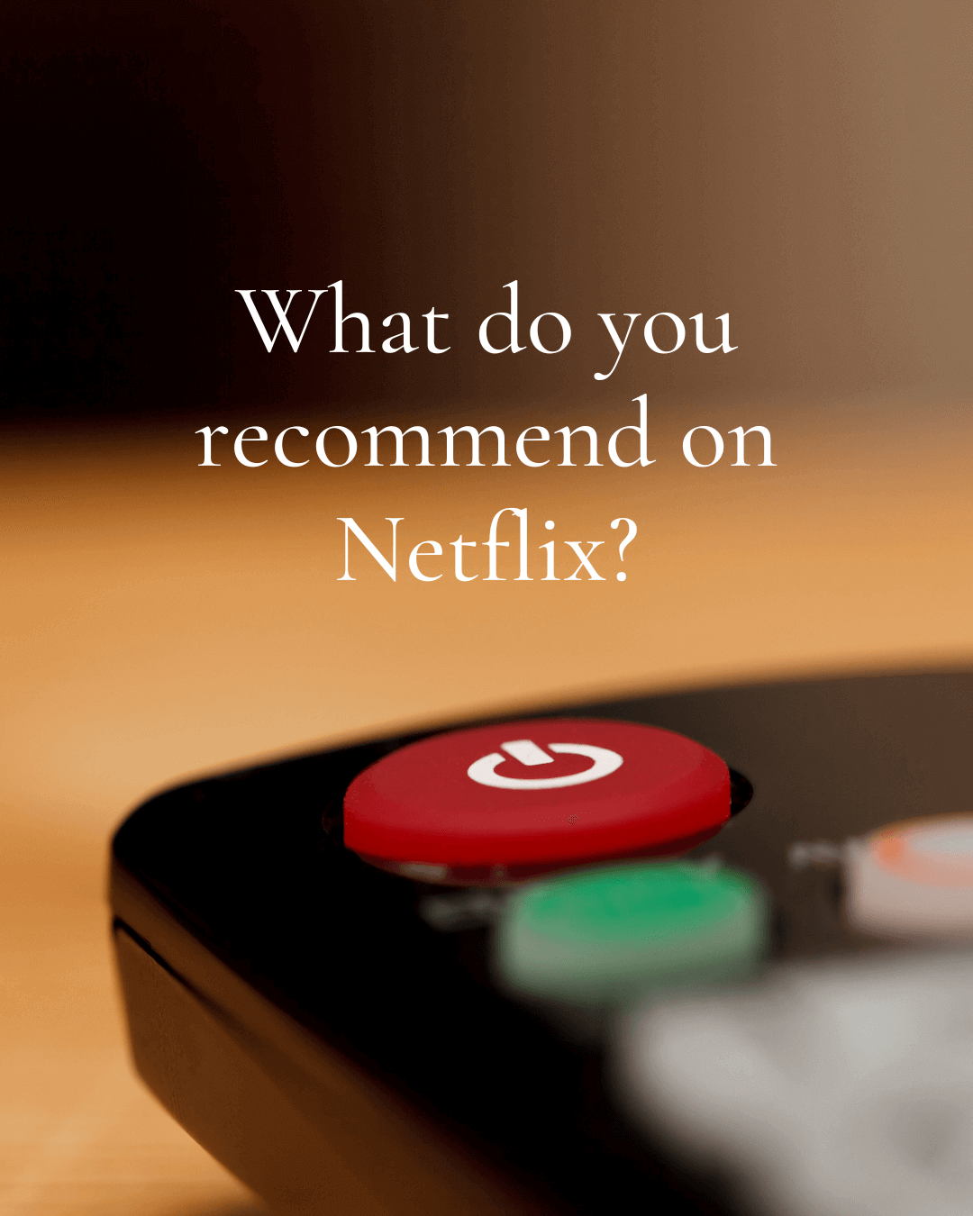 Feb. 17th – What do you recommend?