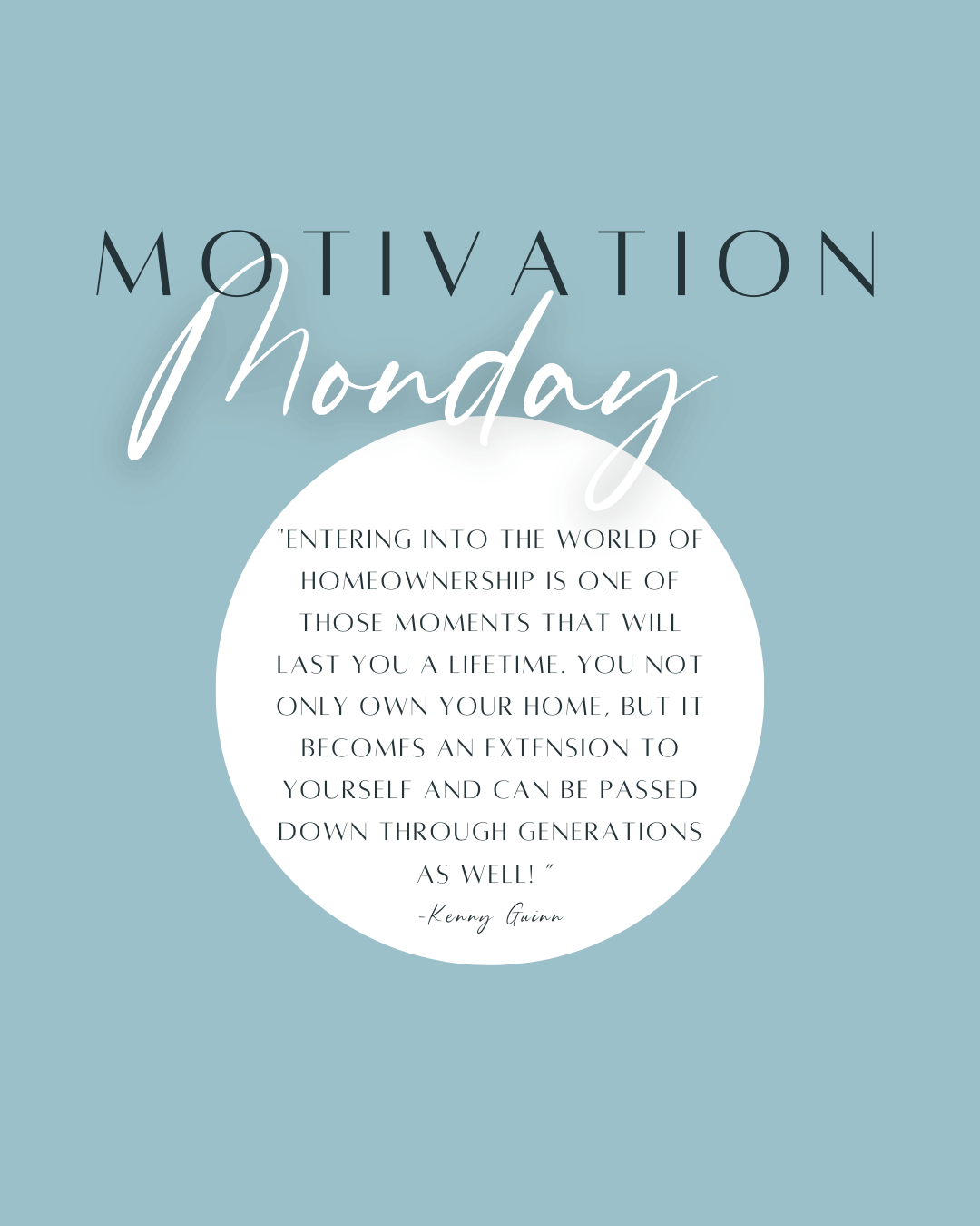 March 20th – Monday Motivation