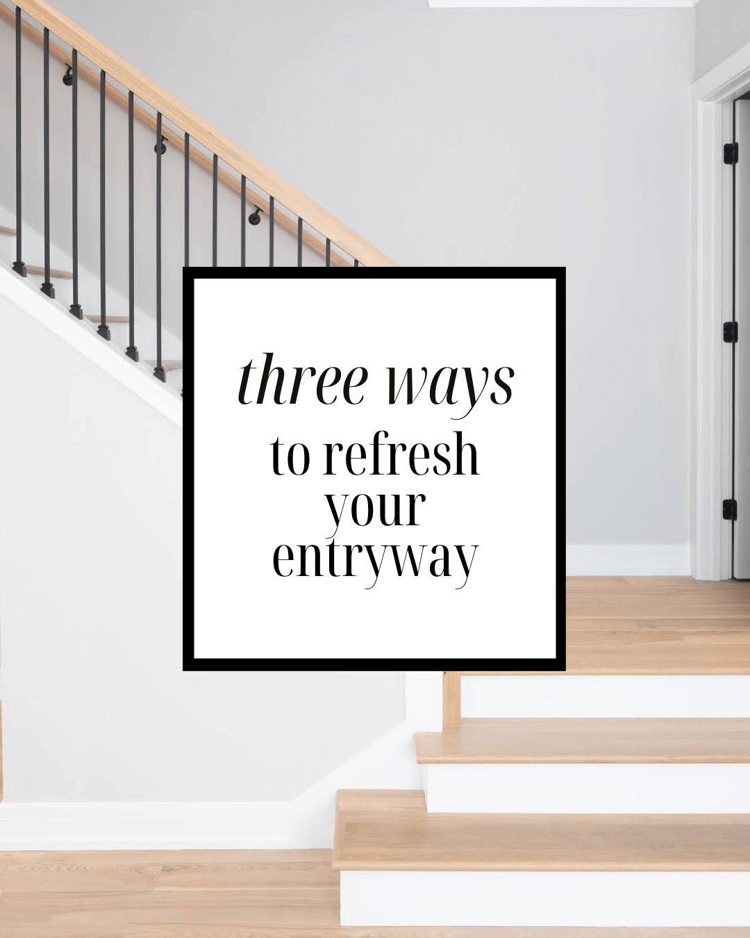 March 24th – 3 ways to refresh your entry
