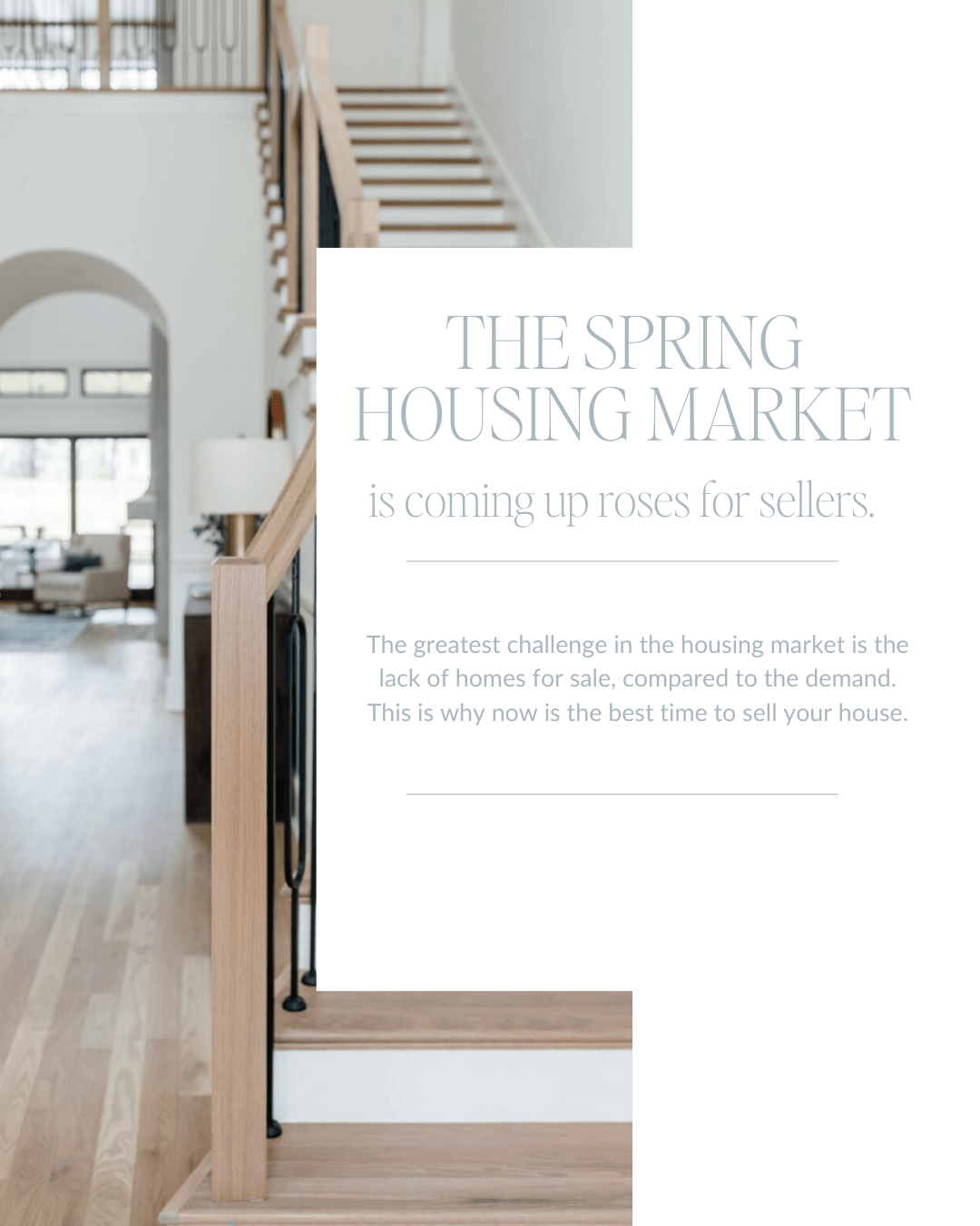 April 13th – House Hunting Season
