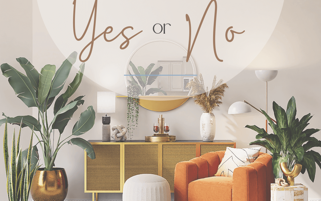 April 19th – adding greenery inside your home.