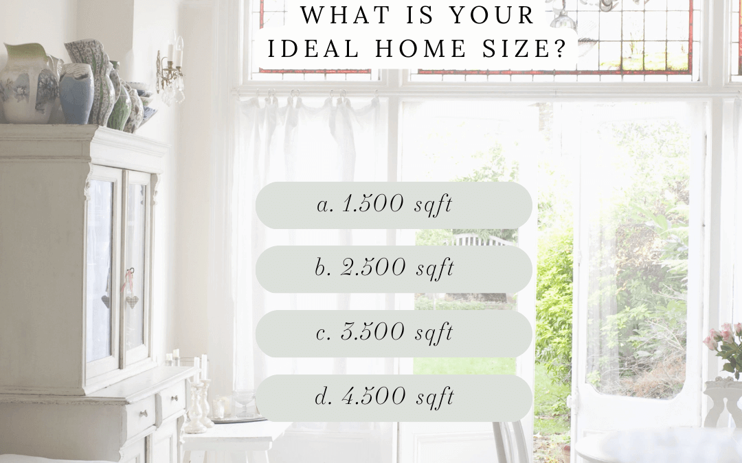 April 7th – What is your ideal home size?