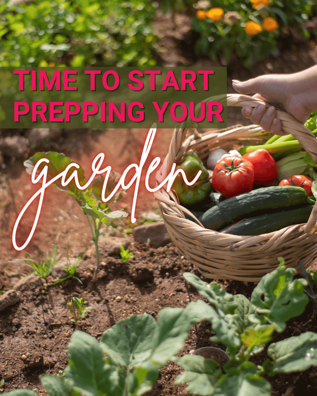 April 8th – What you need to prep your garden
