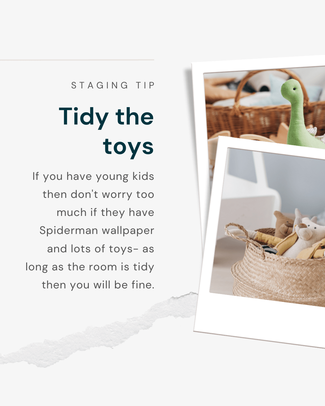 April 29th- 3 staging tips for a child’s bedroom: