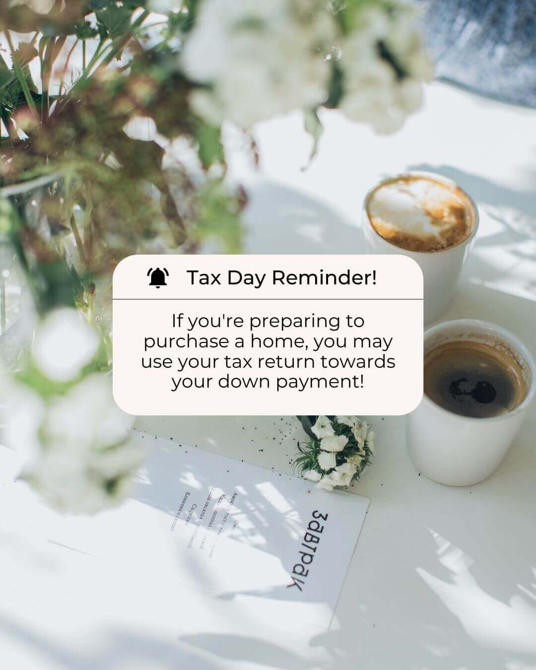 social media template tax day reminder