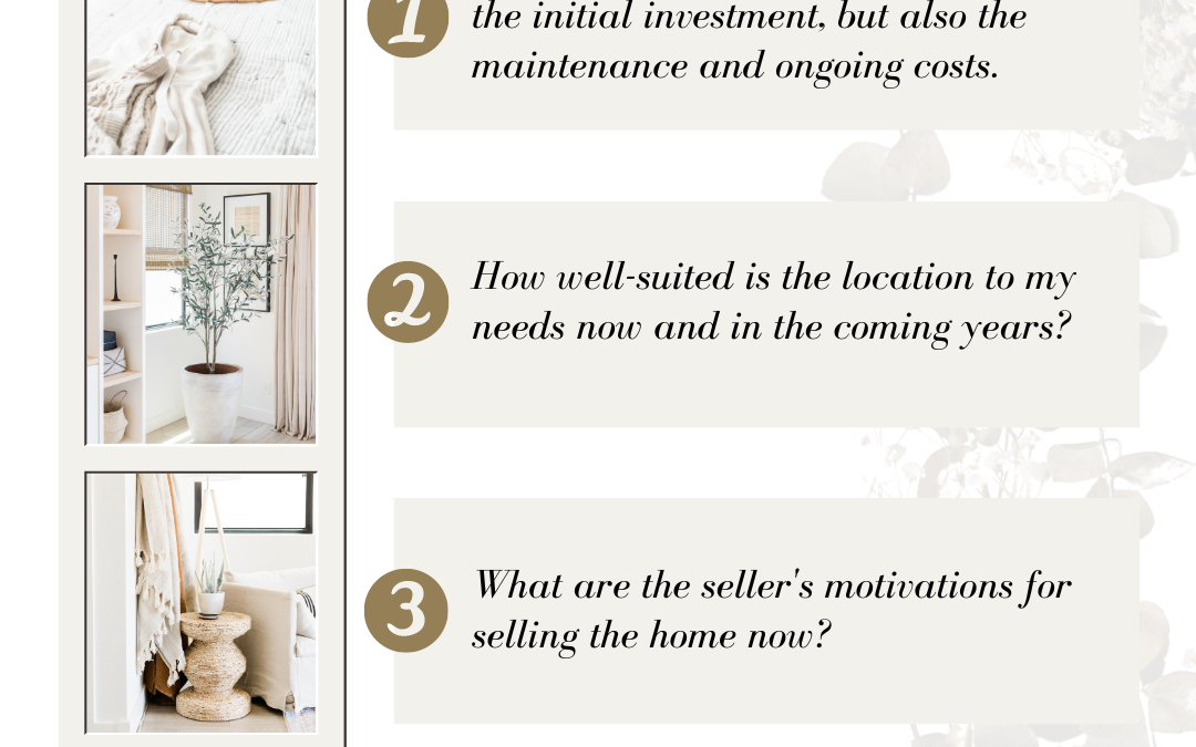 June 14th – 3 Factors when buying a home