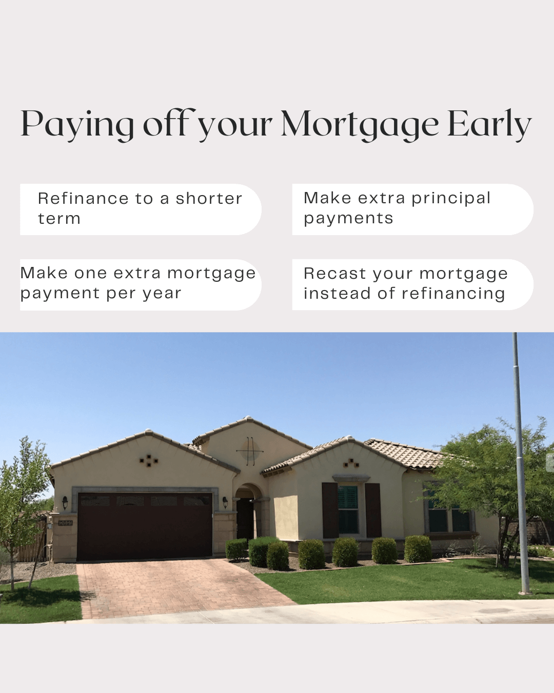 June 19th – Paying off your mortgage early