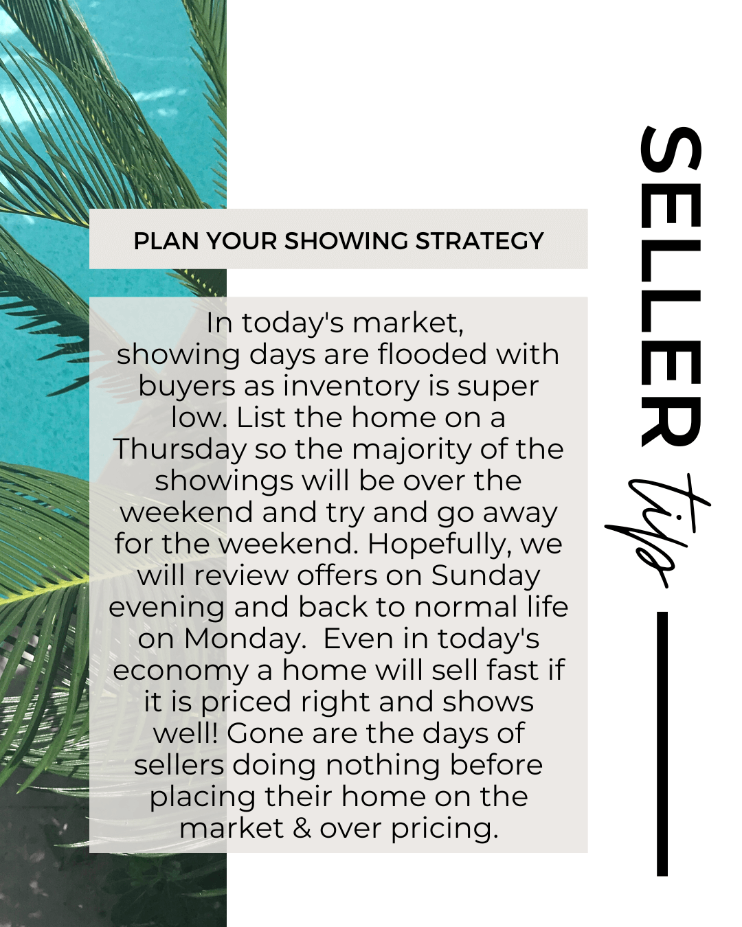 June 6th – Seller’s Tip