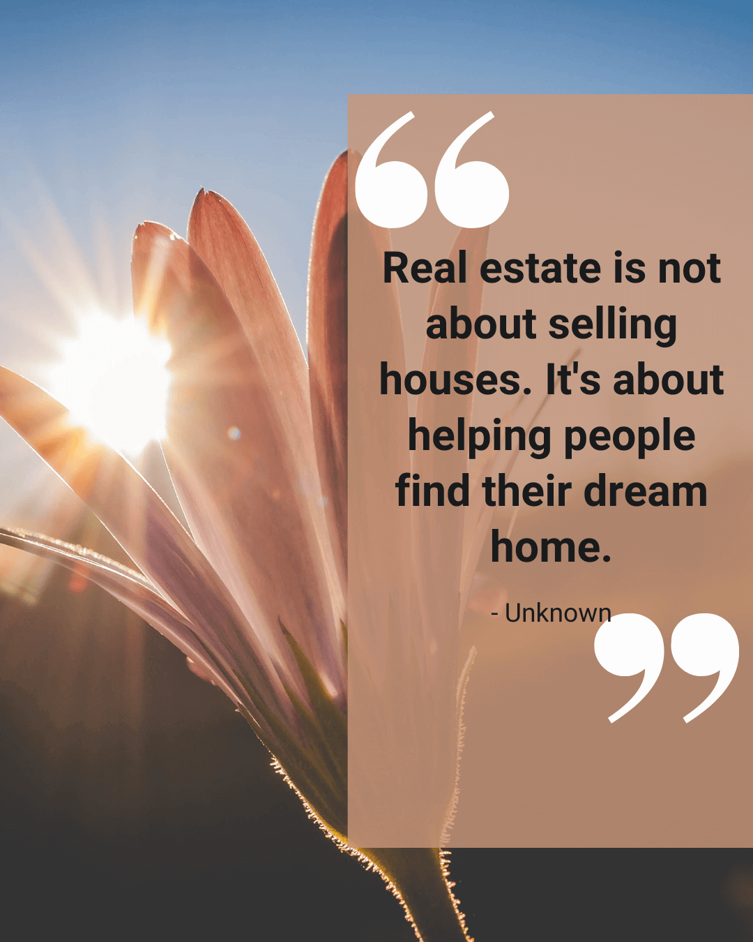 July 12th – Real Estate Quote