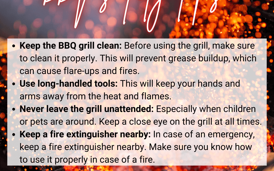 July 16th – BBQ Safety Tips