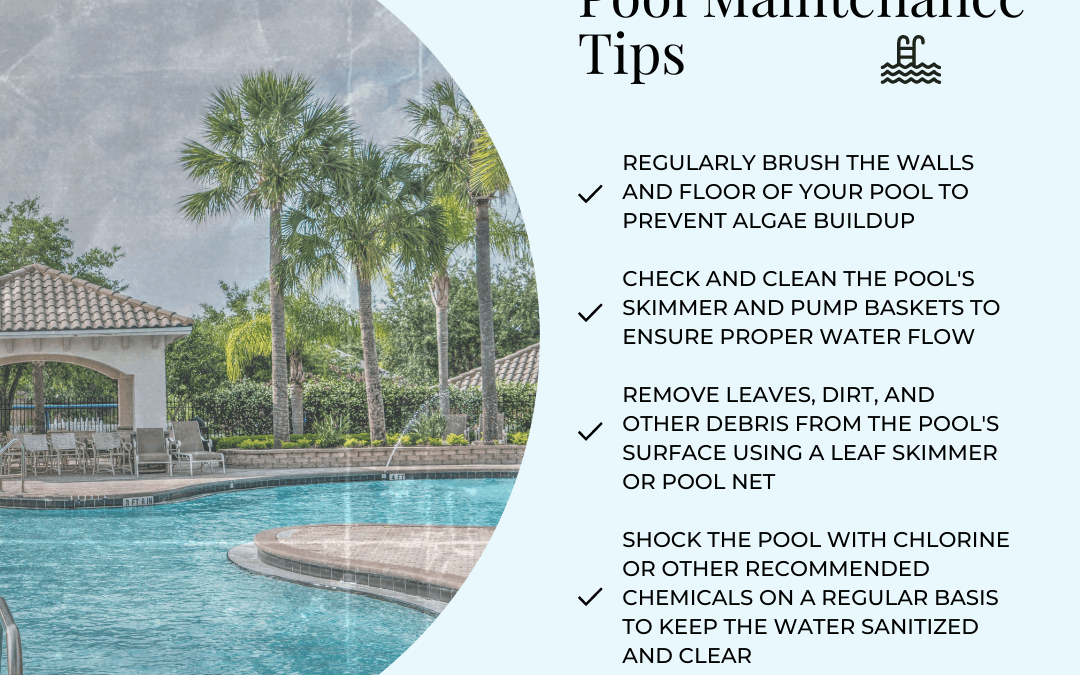 August 13th – Pool Maintenance Tips