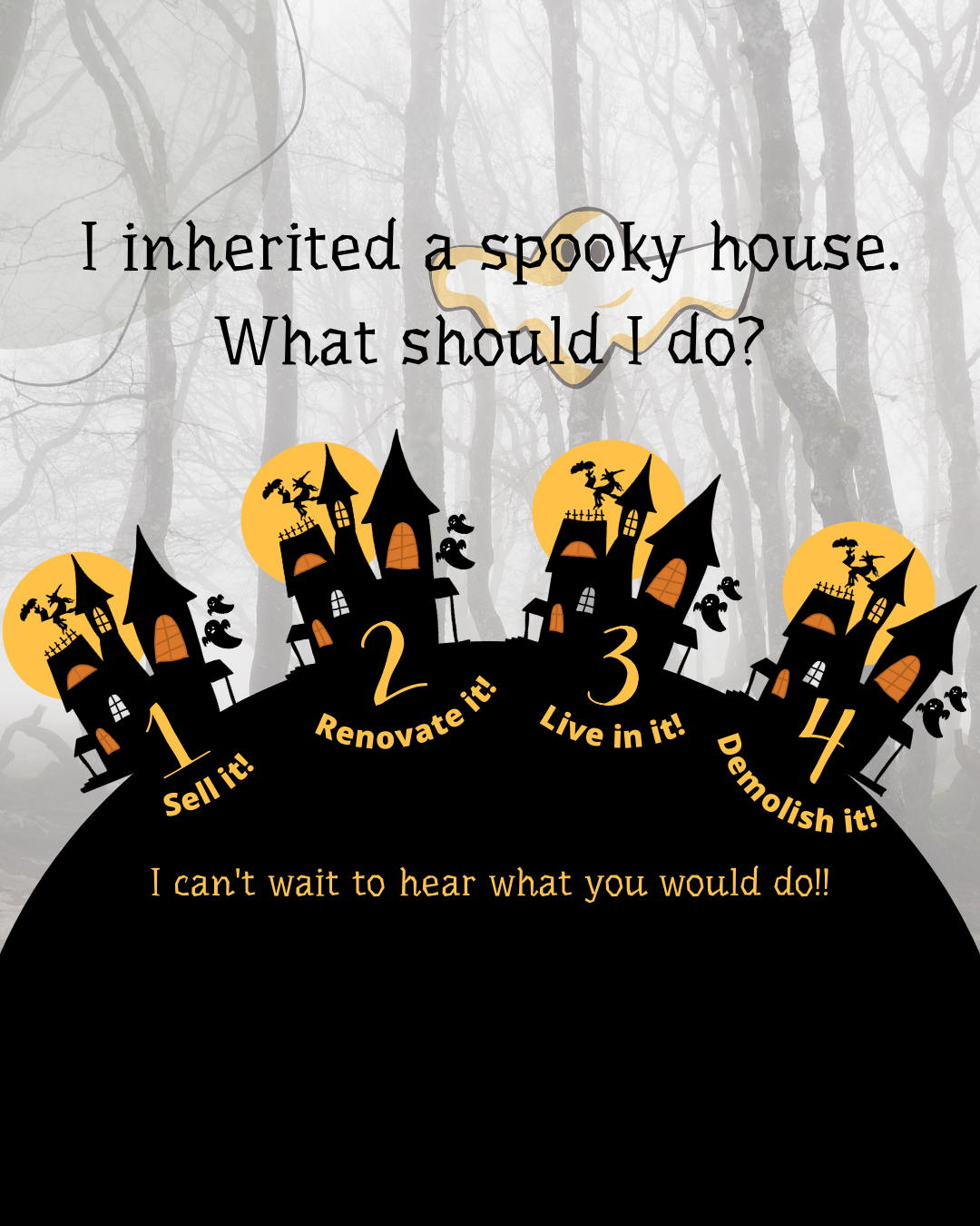 Oct. 16th – Inherited a Spooky House