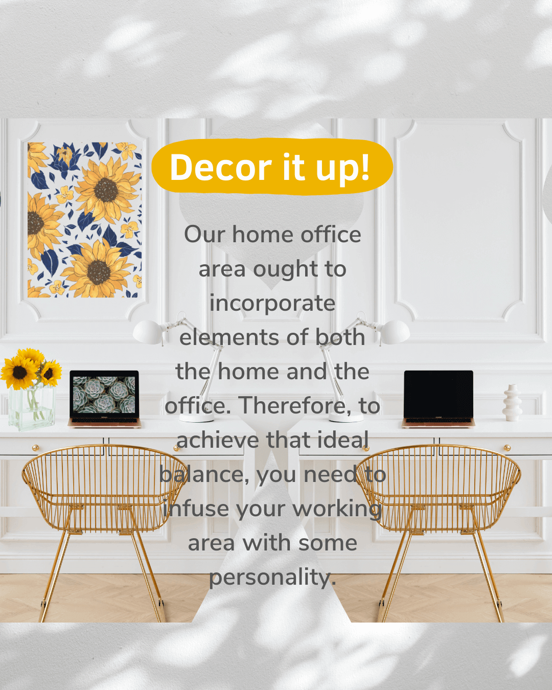 Oct. 21st – Decor it up!