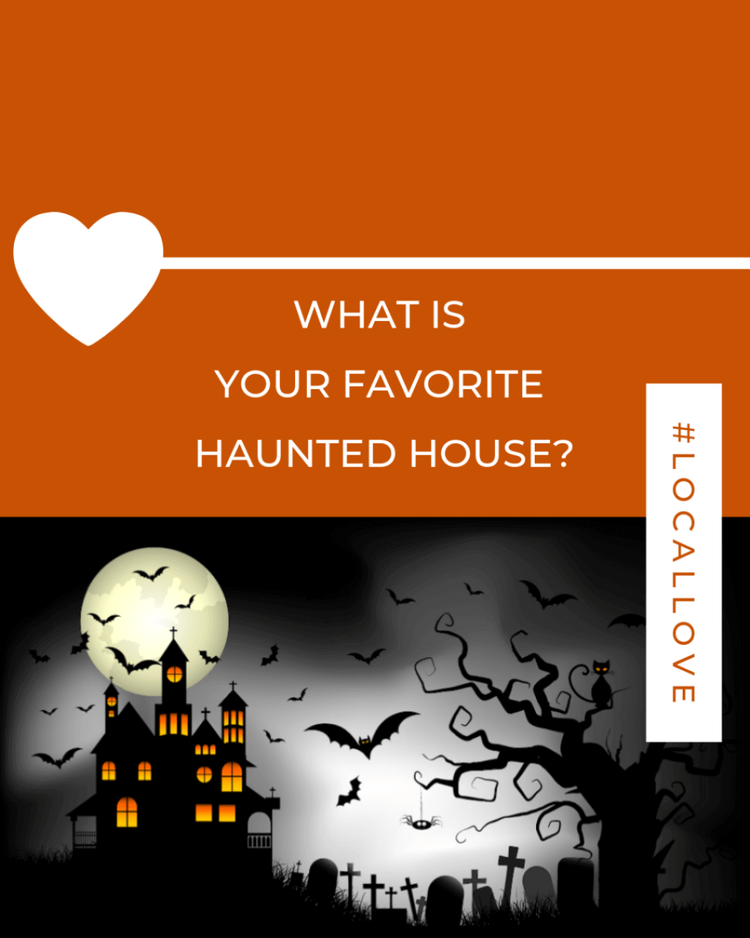 Oct. 28th – Favorite Haunted House