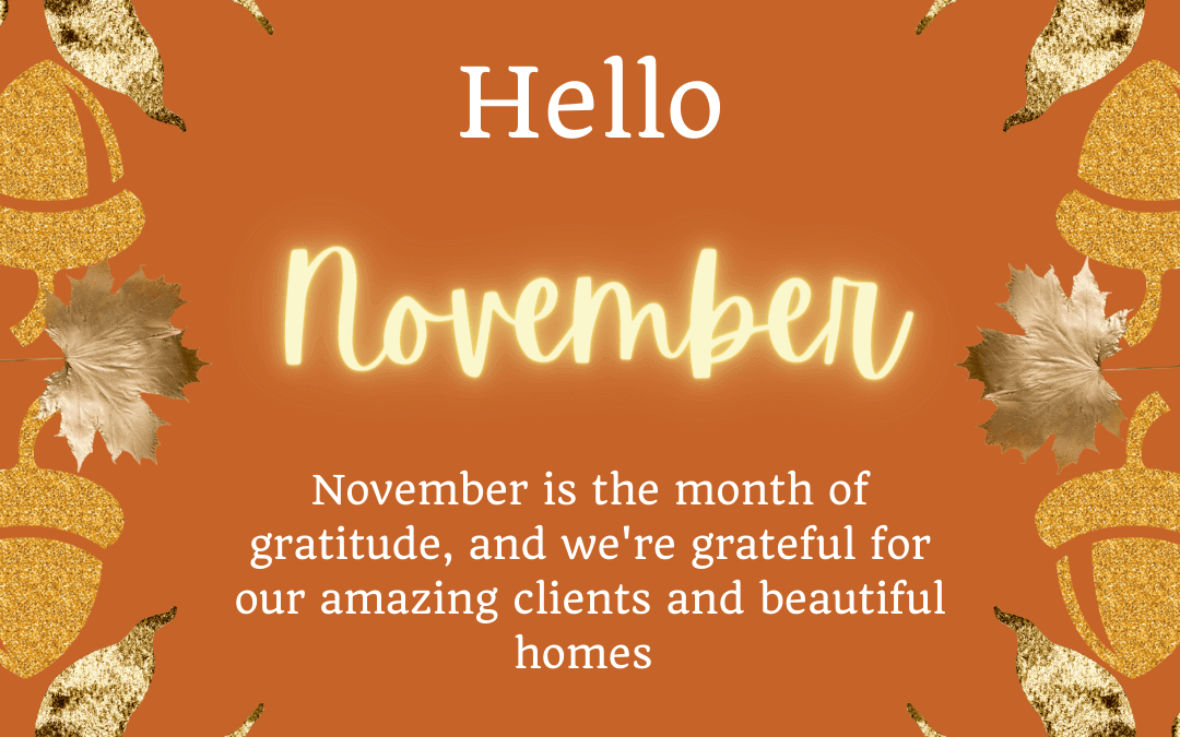 Nov. 1st – Hello November