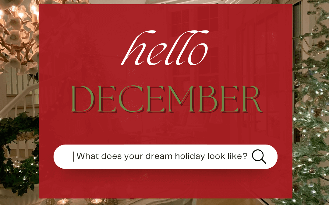 Dec. 1st – Hello December