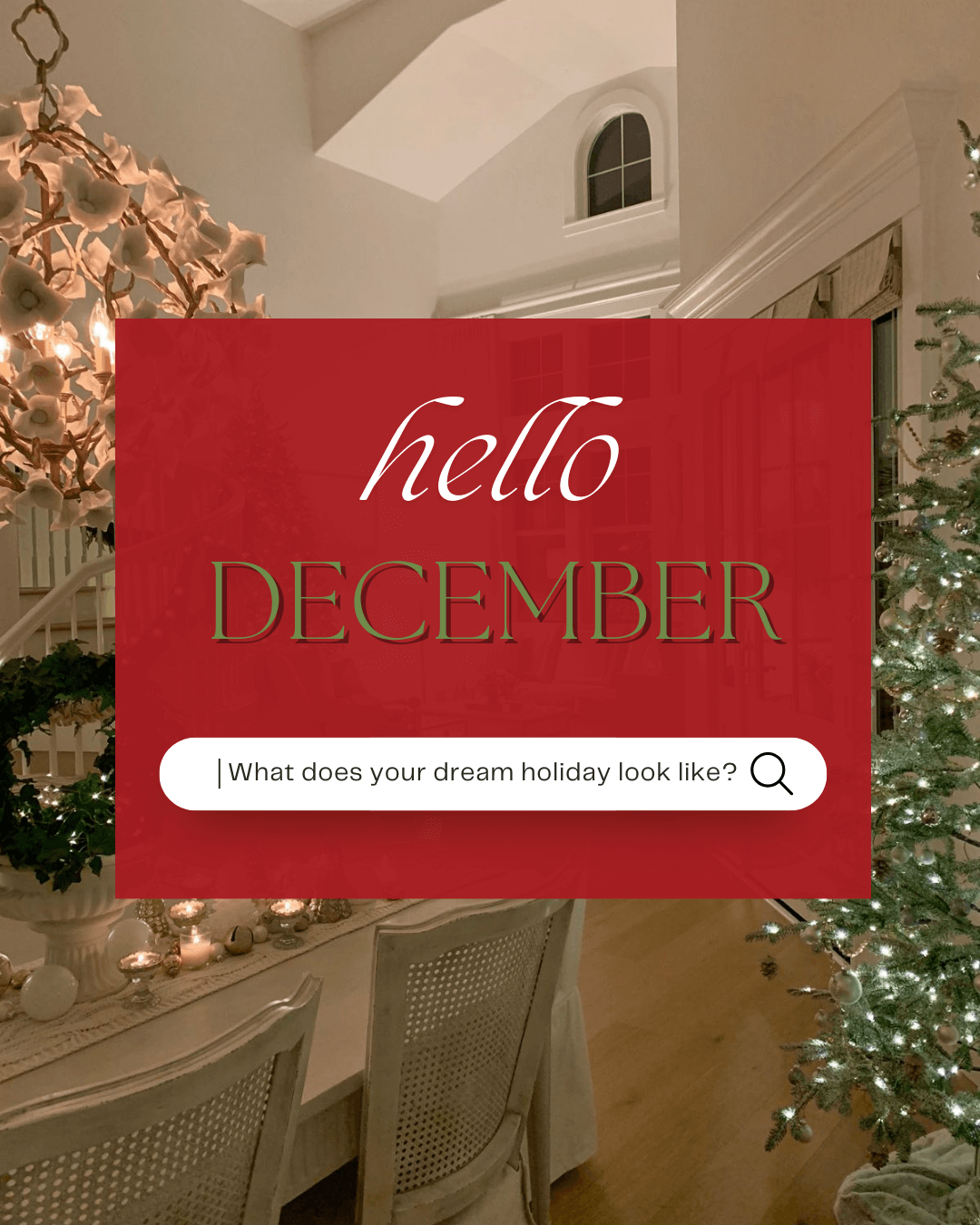 Dec. 1st – Hello December