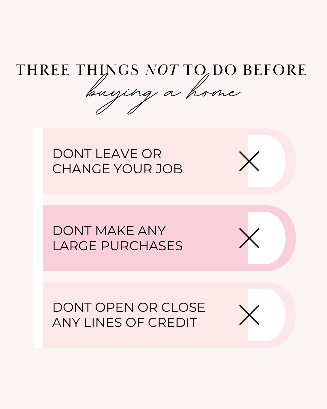 Feb. 23rd – Things not to do before buying.